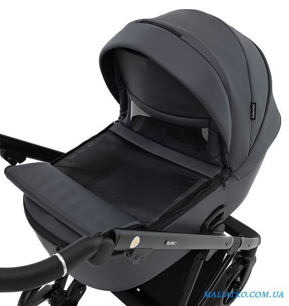 Коляска 2 в 1 Adamex Blanc Eco SA-5 графит 1000680709 фото