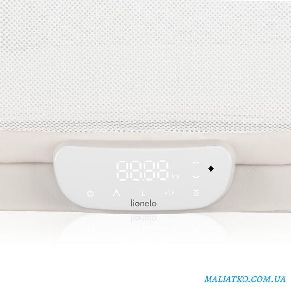 Ліжко-колиска з функцією ваг Lionelo CORAL WHITE 93877577 фото