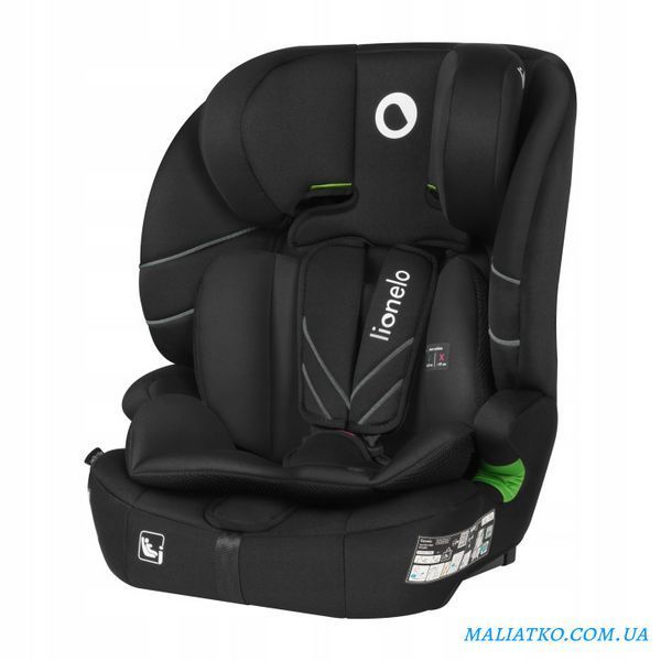 Дитяче автокрісло Lionelo LEVI FIX I-SIZE BLACK CARBON 109460653 фото