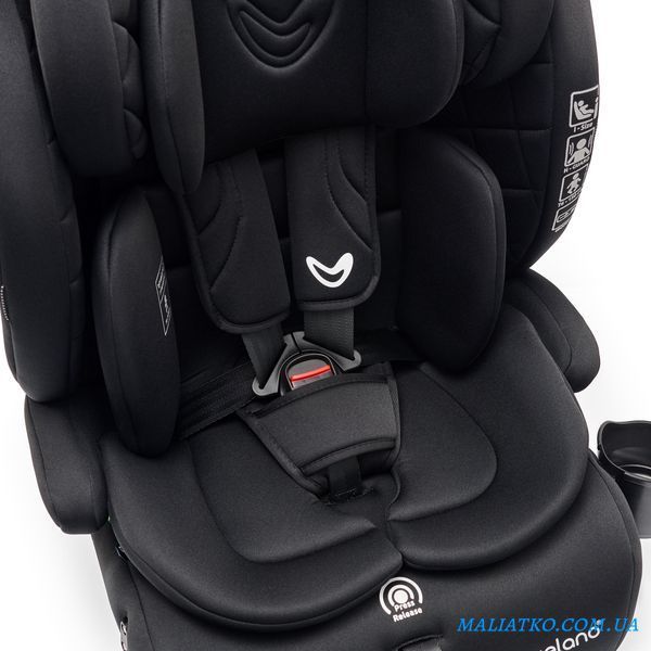 Автокрісло VELANO Flexo i-Size 76&ndash;150 см, ISOFIX + Top Tether/ремінь, black sf59726 фото