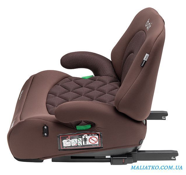 Автокрісло Bair Boost i-size Iso-fix BC-04 choco 1000682080 фото