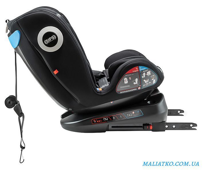 Автокрісло Bair i-Drive 360 Iso-fix TB-01 total black 1000681548 фото