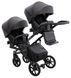 Коляска 2 в 1 для двойни Bair Kiwi DUO ECO BKD-15 черный 1000681044 фото 9