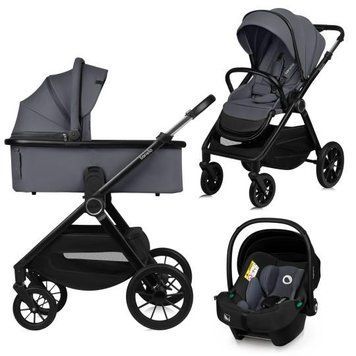 Універсальна коляска 3 в 1 Lionelo LAYLA 3IN1 GREY STONE 90907148 фото