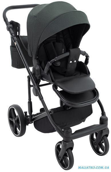 Коляска 2 в 1 Adamex Ziko Lux TK-50 тёмно-зелёный 1000680774 фото