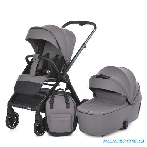 Коляска дитяча 2в1 ME 1126 GENESIS Taupe Gray 295037 фото