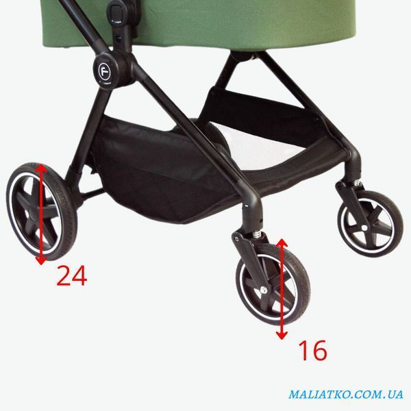Коляска для дитини універсальна 3 в 1 FreeON Zack, olive sf52099 фото