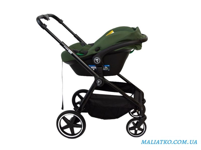 Коляска для дитини універсальна 3 в 1 FreeON Zack, olive sf52099 фото
