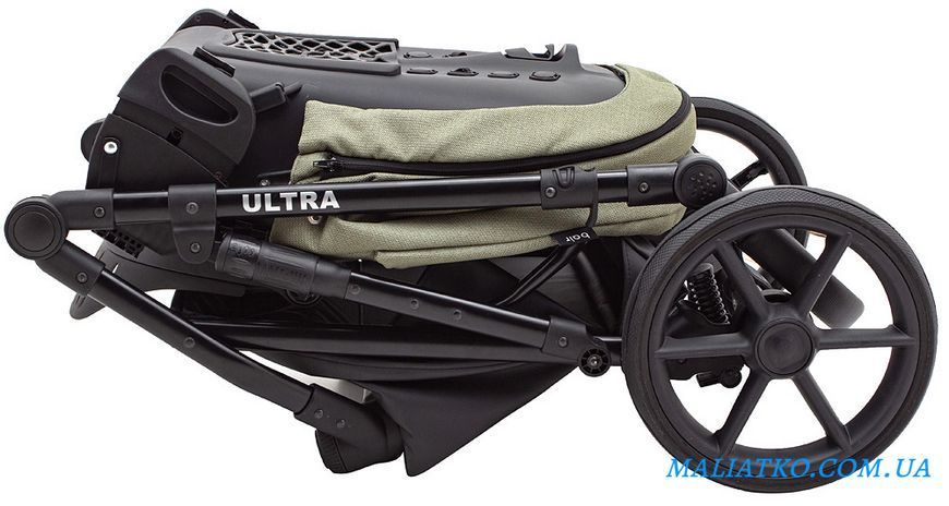 Коляска 2 в 1 Bair Ultra Soft U-816 оливковый 1000680620 фото