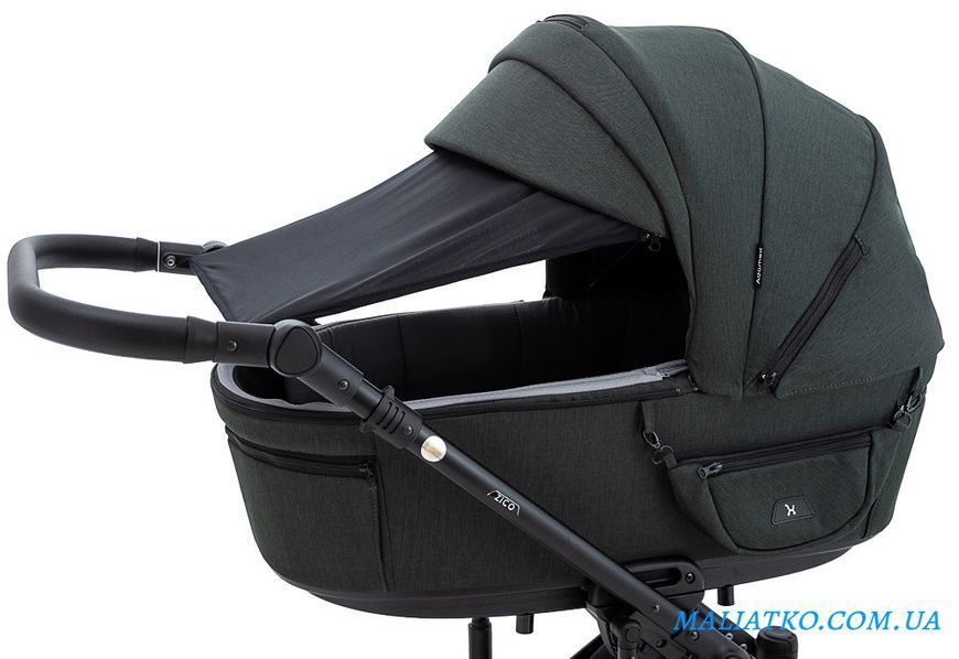Коляска 2 в 1 Adamex Ziko Lux TK-50 тёмно-зелёный 1000680774 фото