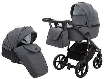 Коляска 2 в 1 Adamex Nola Eco SA-5 графіт 1000681134 фото
