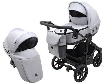 Коляска 2 в 1 Bair Ultra Soft U-218 серый 1000680622 фото