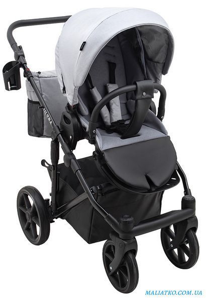 Коляска 2 в 1 Bair Ultra Soft U-218 серый 1000680622 фото
