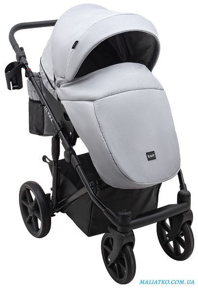 Коляска 2 в 1 Bair Ultra Soft U-218 серый 1000680622 фото