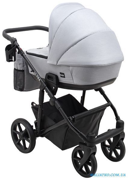 Коляска 2 в 1 Bair Ultra Soft U-218 серый 1000680622 фото