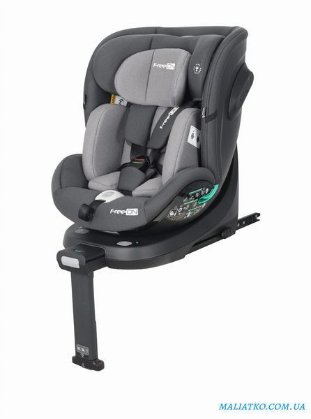 Автокрісло FreeON Space, поворотність 360&deg; i-Size 40-150 см, light grey sf52255 фото
