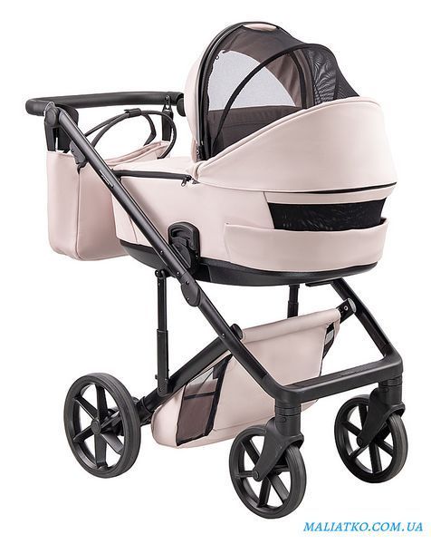Коляска 2 в 1 Adamex Dolce Eco SA-15 розовый пудра 1000681945 фото