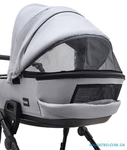 Коляска 2 в 1 Bair Ultra Soft U-218 серый 1000680622 фото