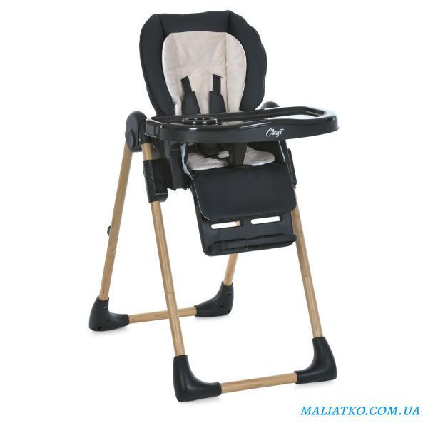 Стільчик ME 1115-W CRAFT Black 313207 фото