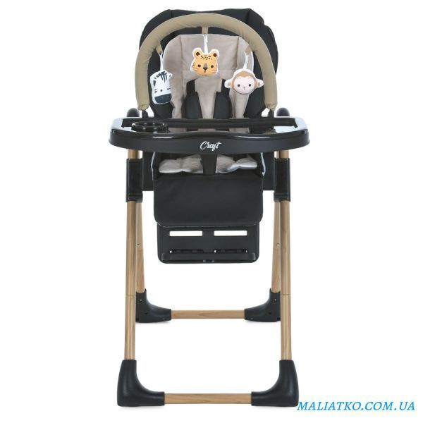 Стільчик ME 1115-W CRAFT Black 313207 фото