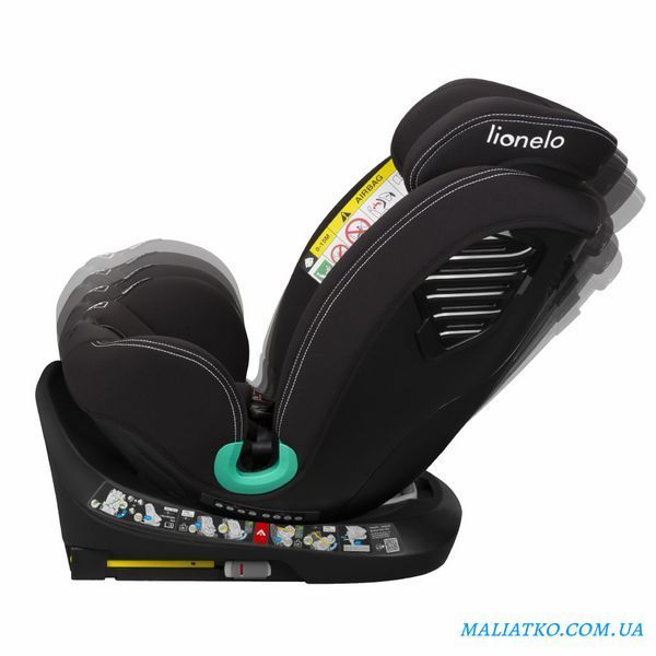 Дитяче автокрісло Lionelo BASTIAAN ONE I-SIZE BLACK CARBON 82354103 фото