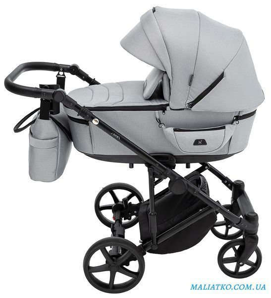 Коляска 2 в 1 Adamex Zico Tip TK-83 серый 1000680847 фото
