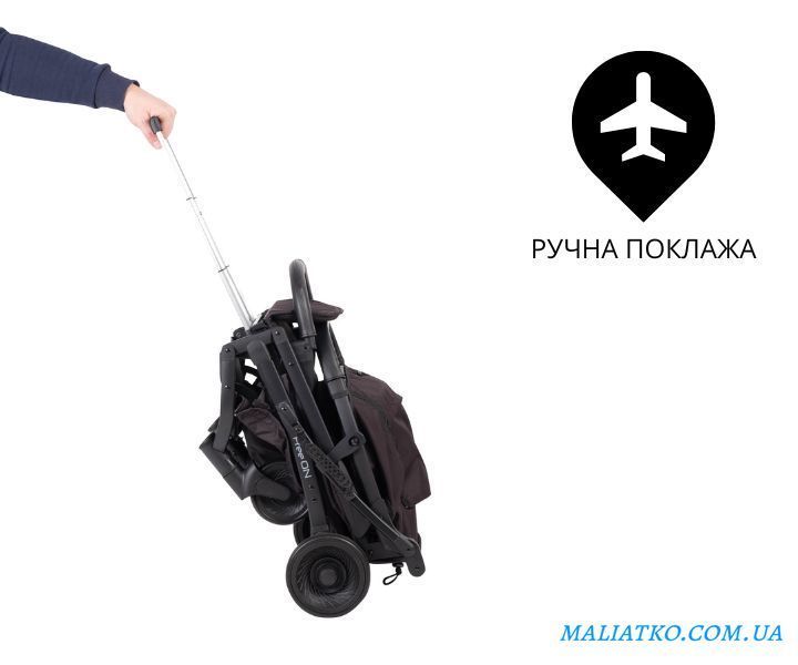 Коляска для дитини FreeON Diamond, black sf43560 фото
