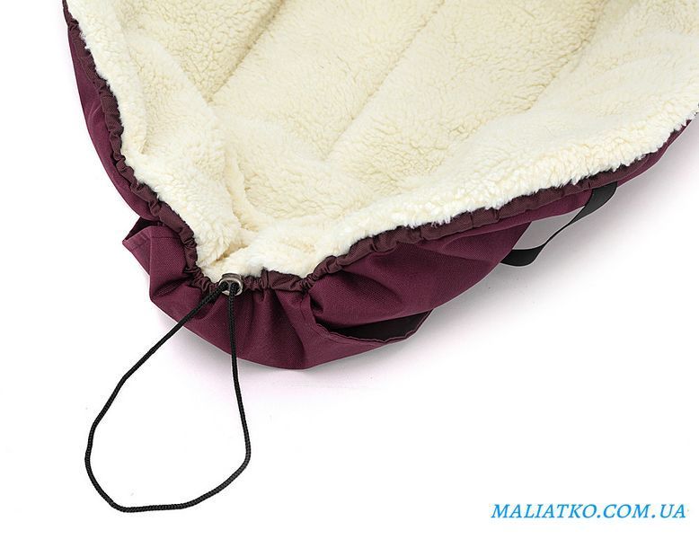 Зимовий конверт Babyroom Wool N-8 bordo бордовий 626125 фото