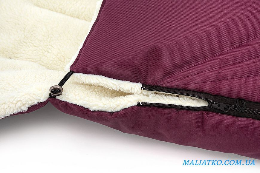 Зимовий конверт Babyroom Wool N-8 bordo бордовий 626125 фото