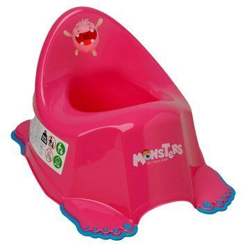 Горщик з антиковзаючим покриттям Tega Monsters MN-001-127 pink (рожевий) 681256 фото