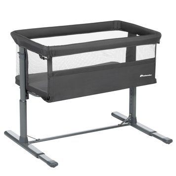 Приставне ліжечко BEBE CONFORT Zina Mineral Graphite 000050479 фото