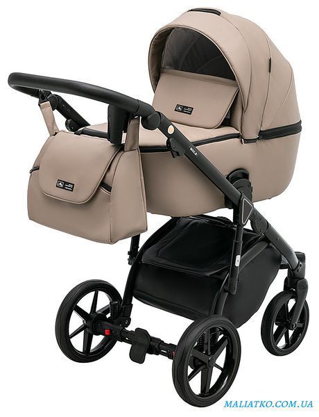 Коляска 2 в 1 Adamex Nola Eco SA-9 темный капучино 1000681525 фото