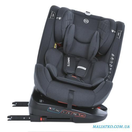 Автокрісло дитяче ME 1114 EVEREST Dark Gray 288483 фото