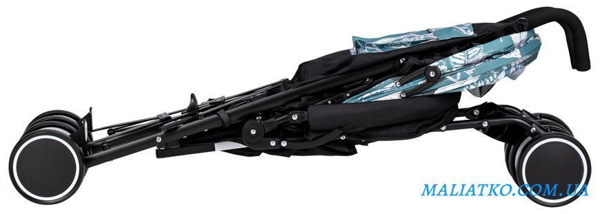 Коляска для дитини прогулянкова FreeON Simple, black - green sf43570 фото